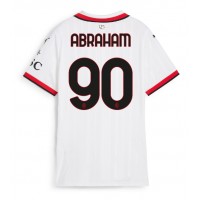 Maglia Calcio AC Milan Tammy Abraham #90 Seconda Divisa Donna 2024-25 Manica Corta